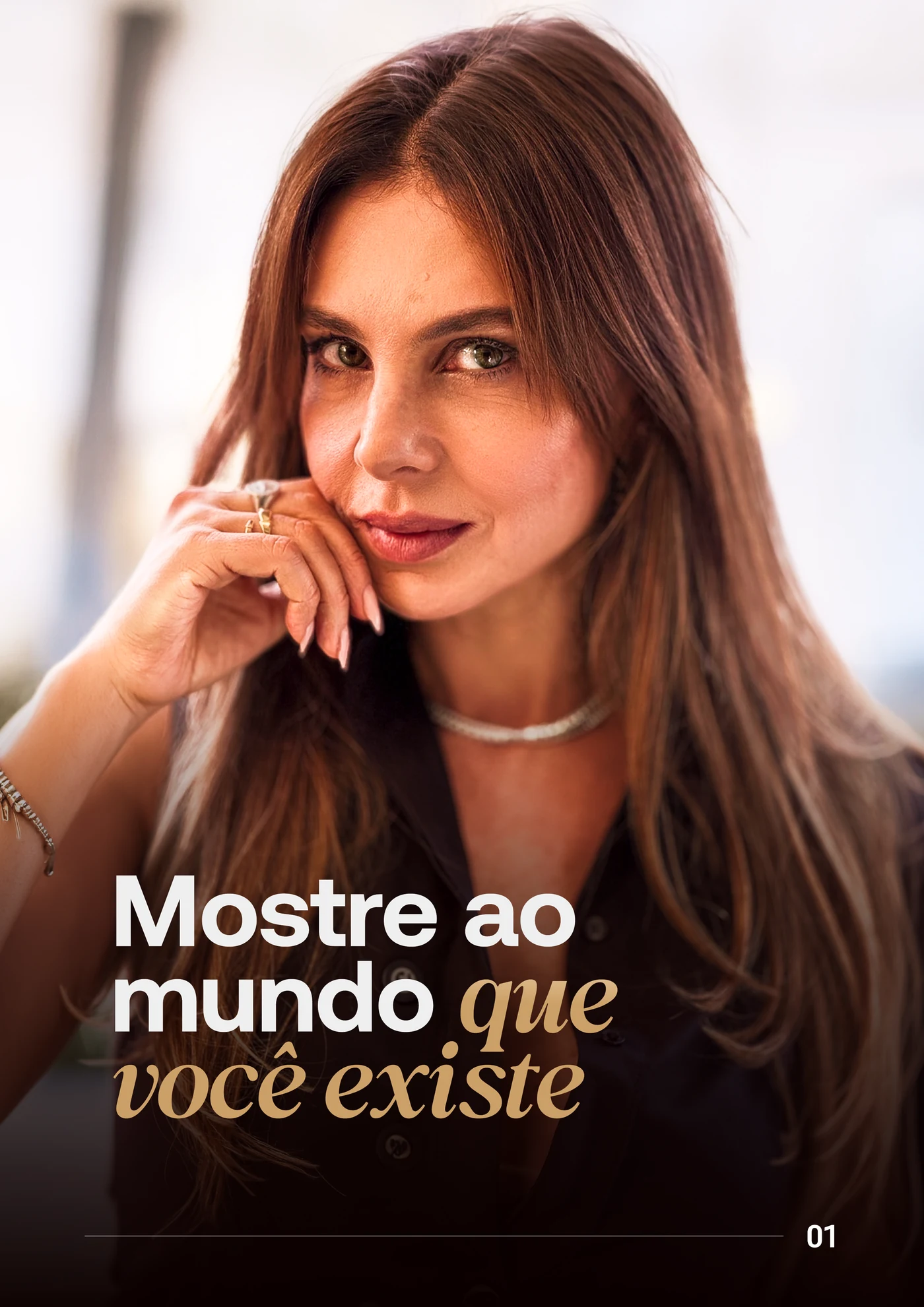 Capa do bônus gratuito Mostre ao mundo que você existe